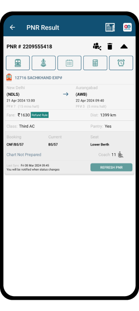 Check IRCTC PNR Status