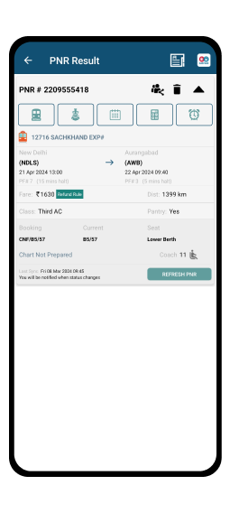 Check IRCTC PNR Status